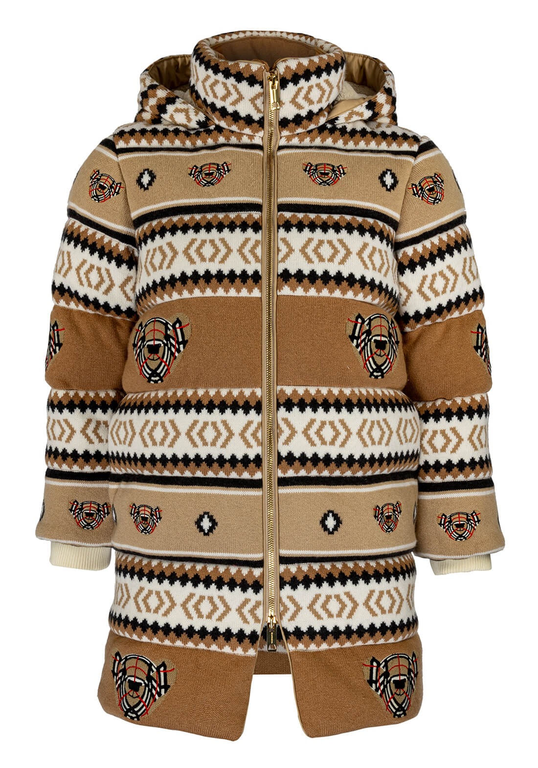 Пуховик Burberry Kids