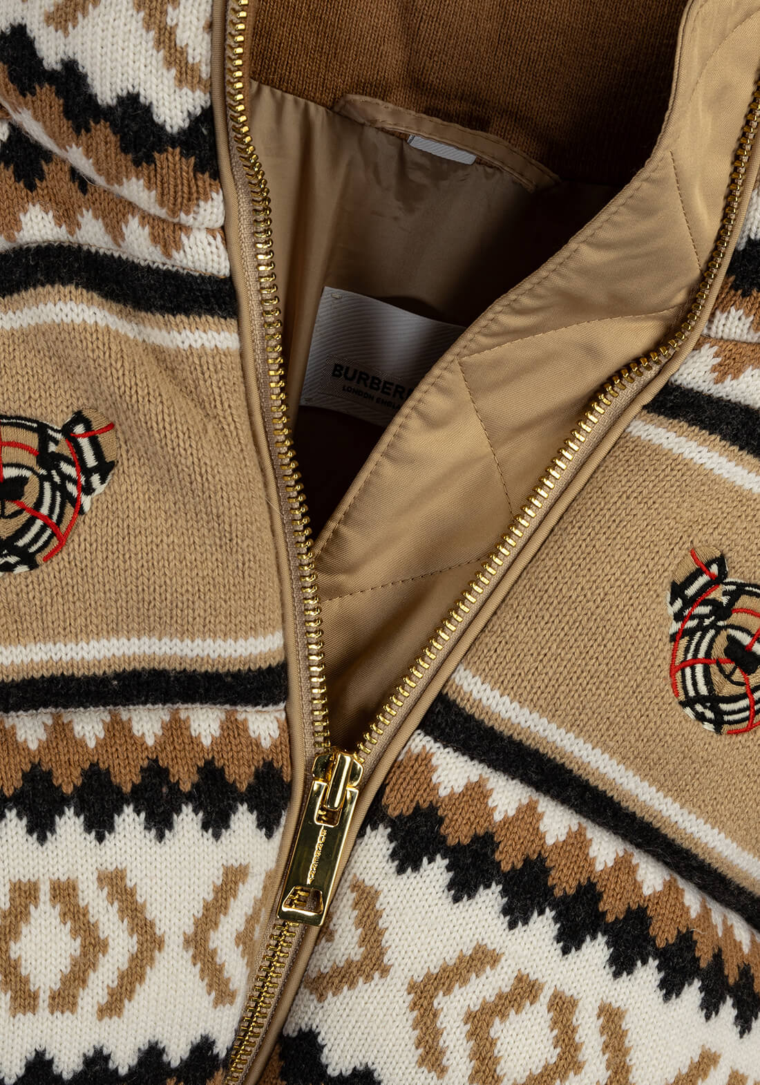 Пуховик Burberry Kids